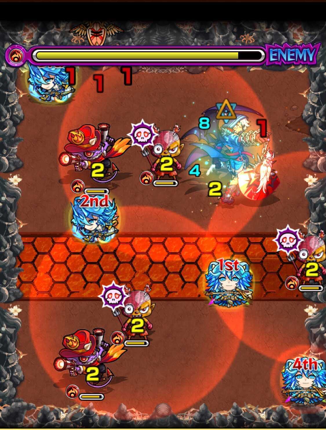 モンスト 裏禁忌11 ステージ2