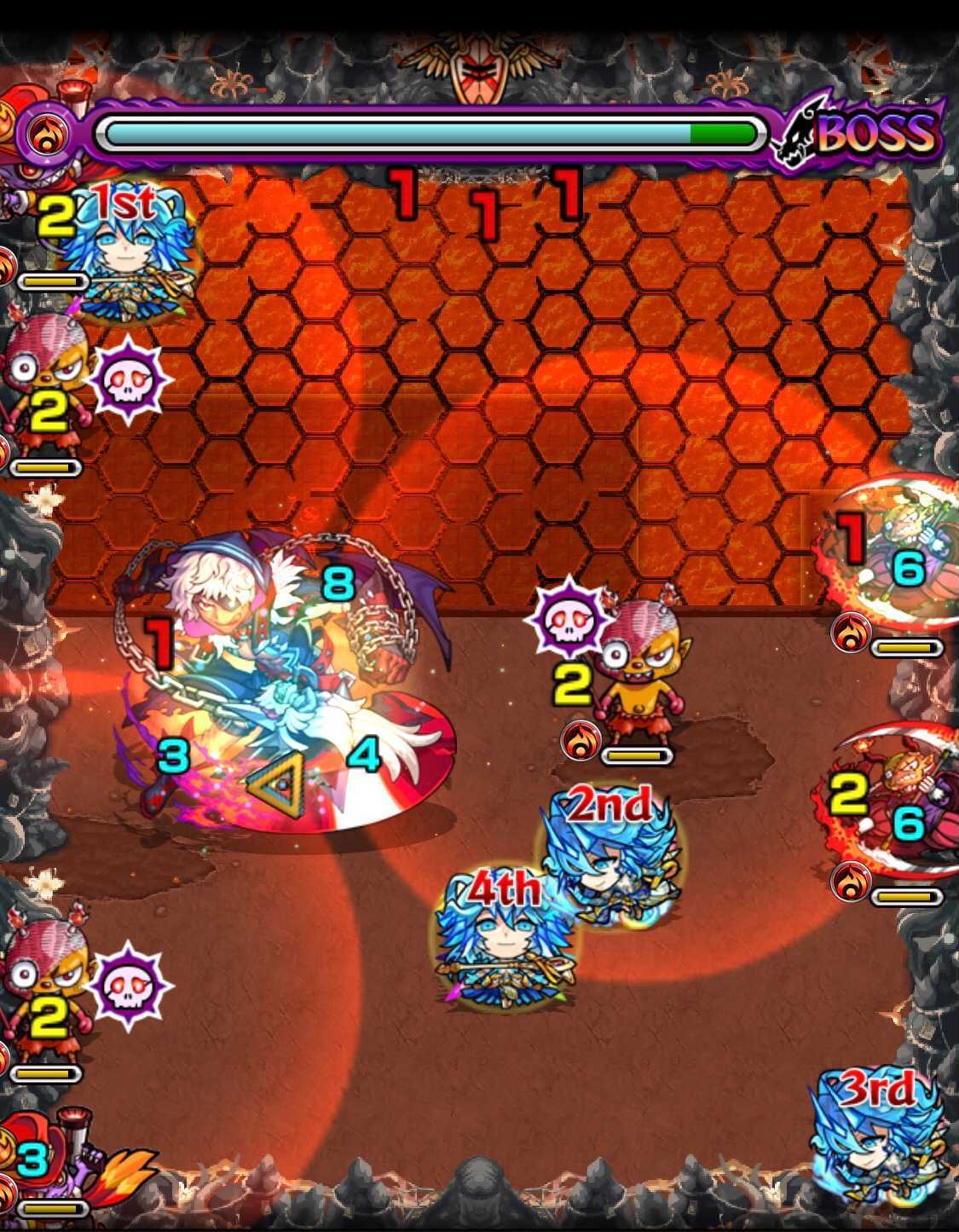 モンスト 裏禁忌11 ボス1