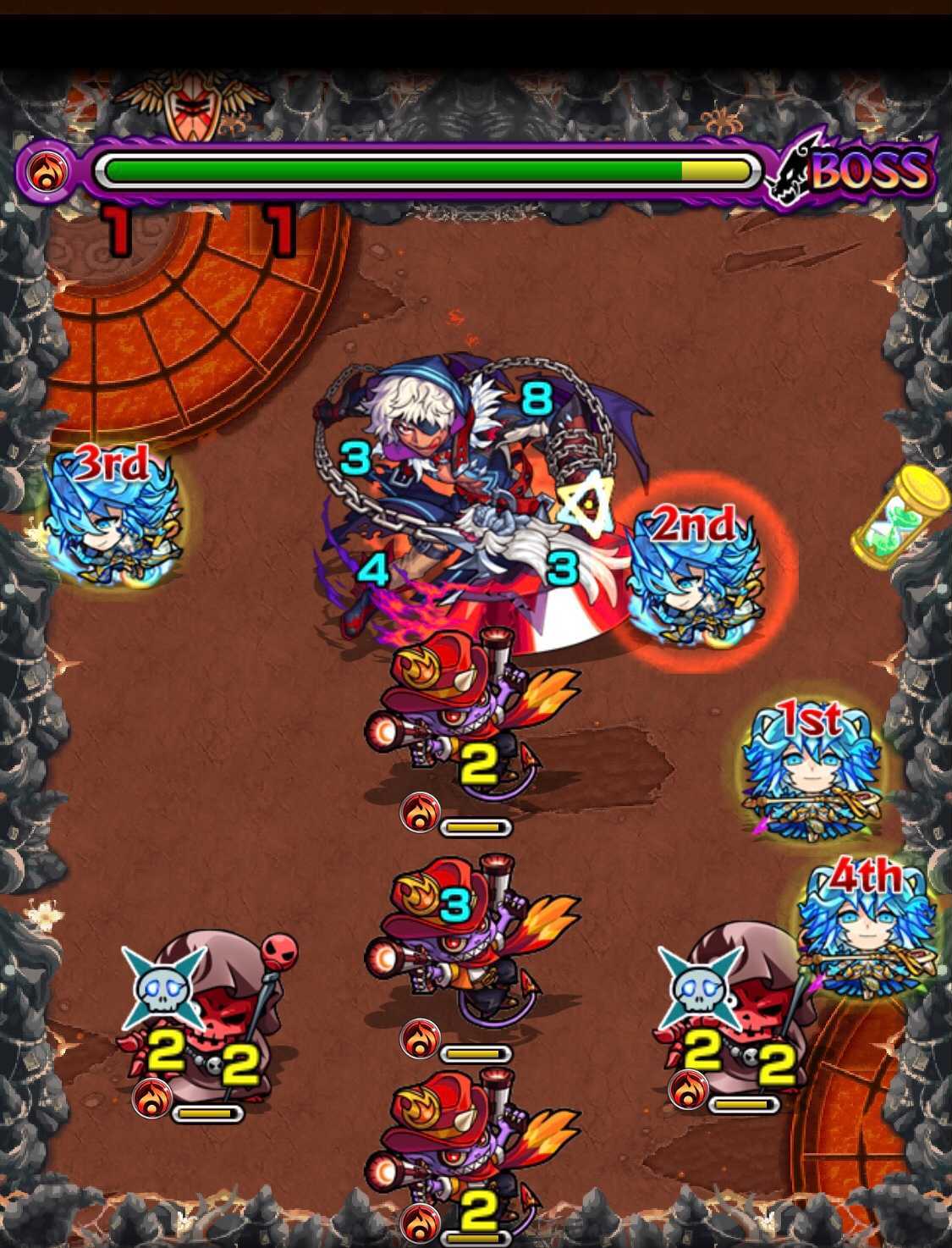 モンスト 裏禁忌11 ボス2