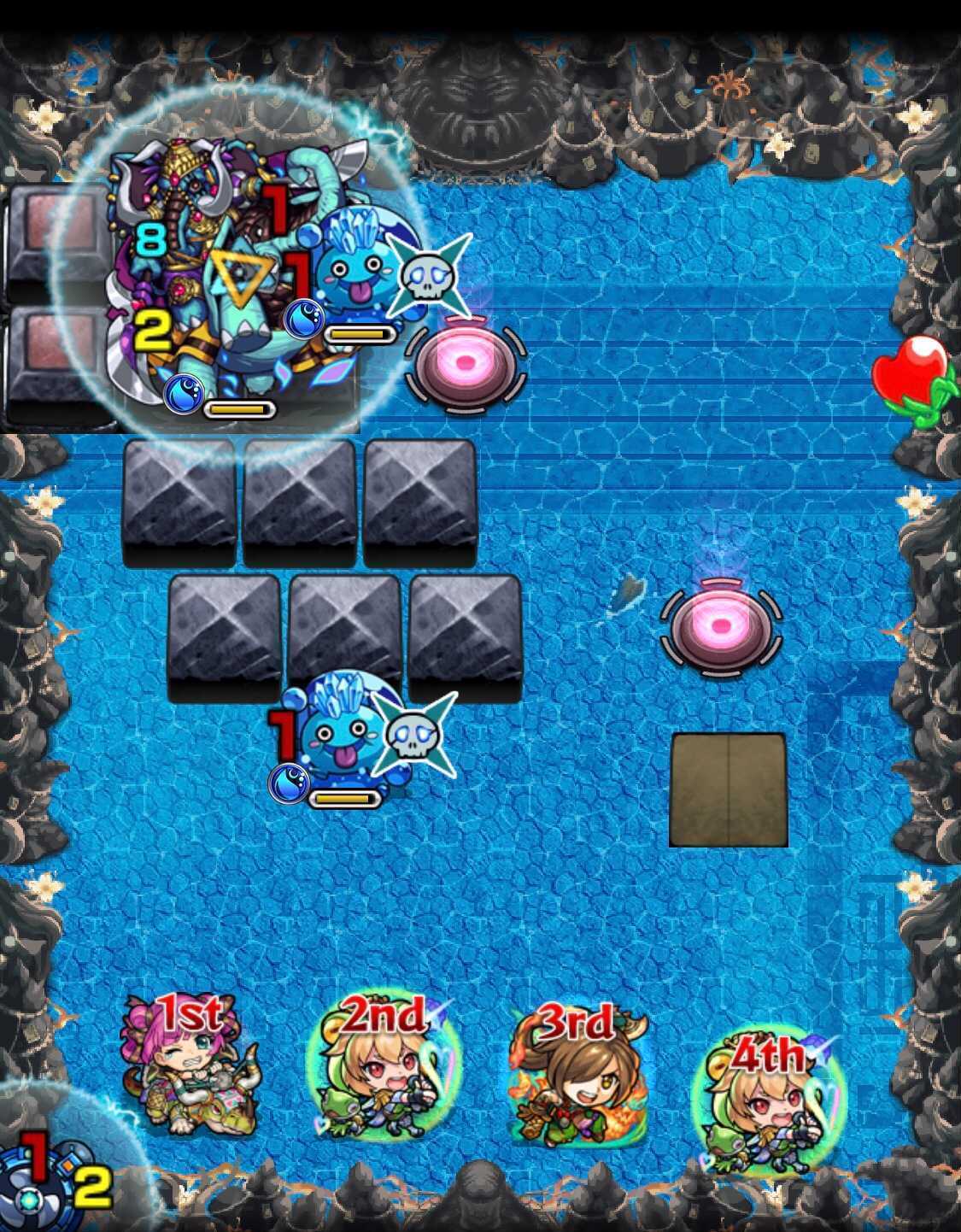 モンスト 裏禁忌12 ステージ1