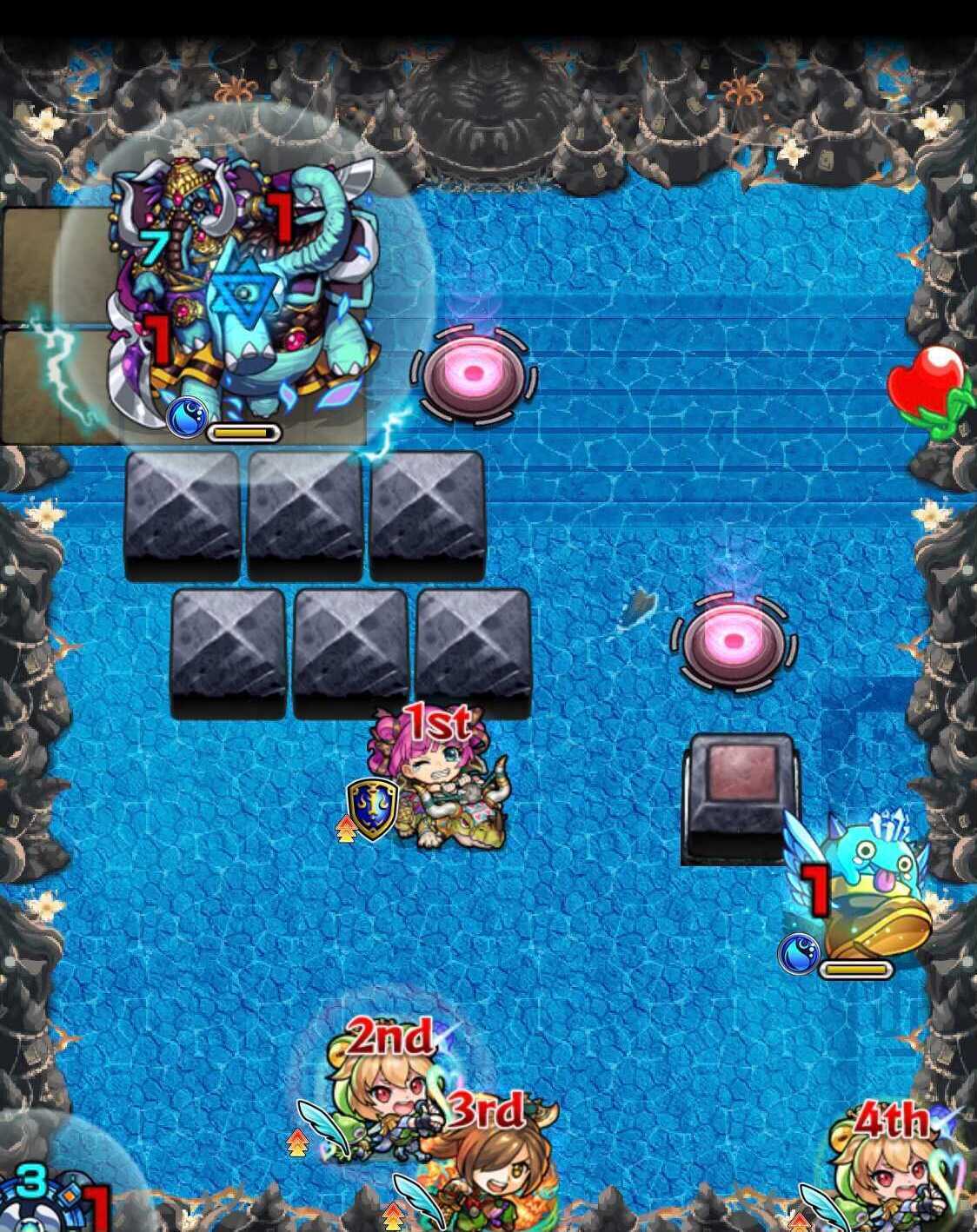 モンスト 裏禁忌12 ステージ1