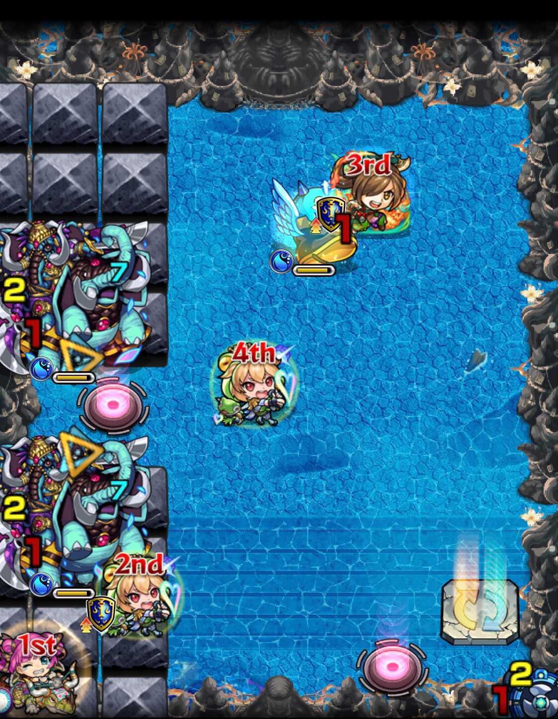 モンスト 裏禁忌12 ステージ4