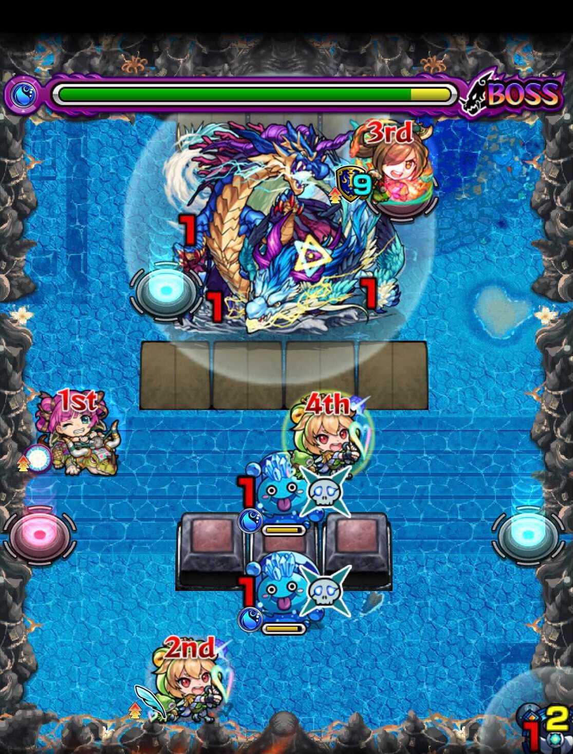 モンスト 裏禁忌12 ボス1