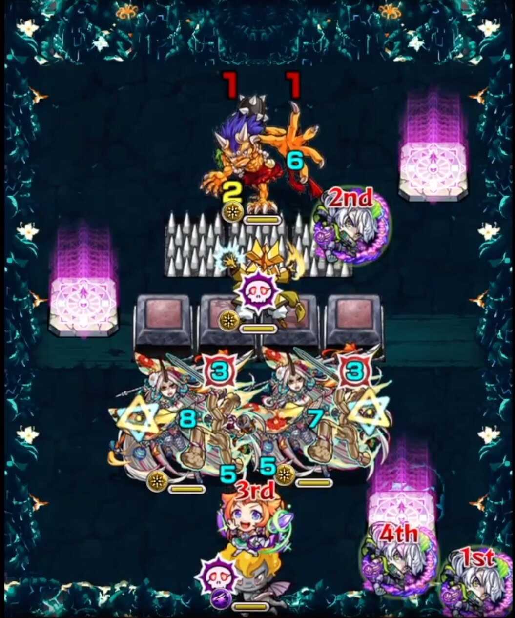 モンスト 刹那 裏14 ステージ2