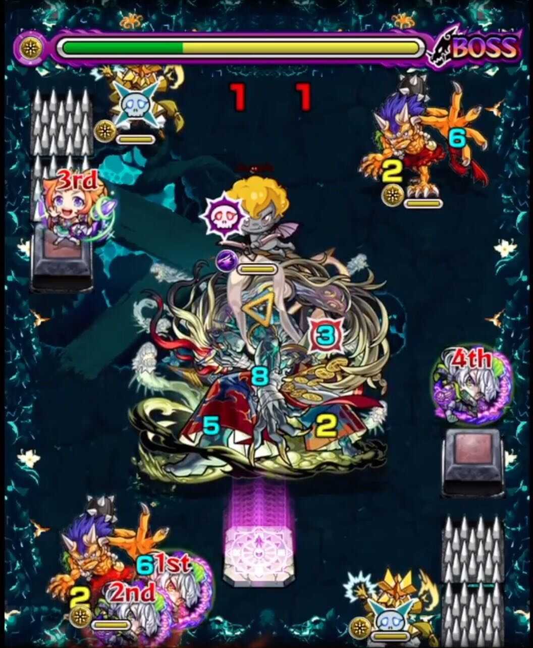 モンスト 刹那 裏14 ボス2
