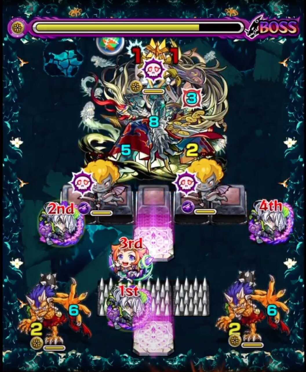 モンスト 刹那 裏14 ボス3