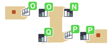 ズイの遺跡のマップ6層