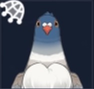 璃冠鳩画像