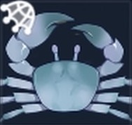 紺青ガニの画像