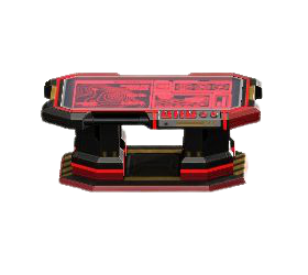 さくせんかいぎテーブルのレッドの画像