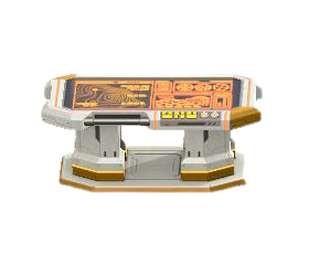 さくせんかいぎテーブルのオレンジの画像