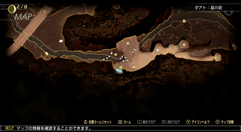 真・女神転生5悪魔の石像マップ