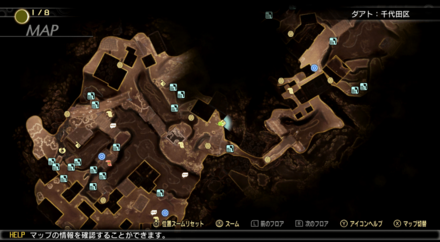 真・女神転生5悪魔の石像マップ