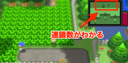 連鎖数がわかる