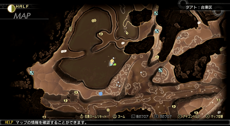 真・女神転生5悪魔の石像マップ