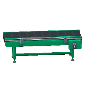 ベルトコンベアのグリーンの画像