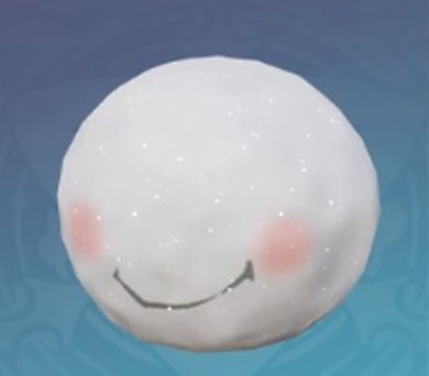 雪だるまの頭-ハッピールール画像