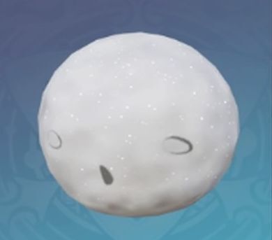 雪だるまの頭-猫の驚嘆画像