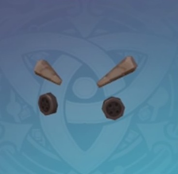 雪だるまの両目-インテリアイズ画像