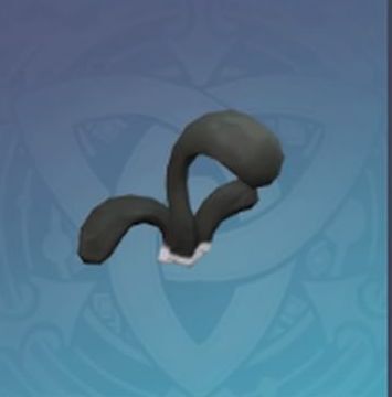 雪だるまの帽子-髪の毛を大切に画像