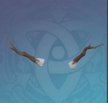 雪だるまの両手-ハッピー雪モンスター画像