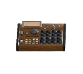 サンプラーのブラウンの画像