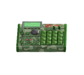 サンプラーの迷彩柄の画像