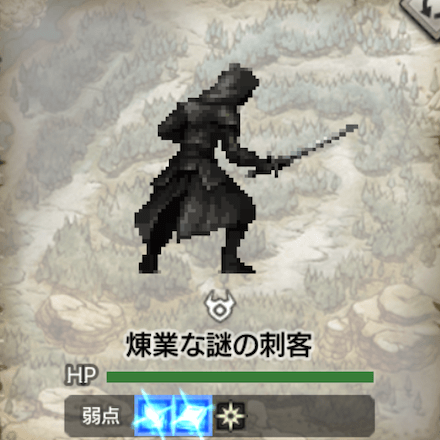 煉業な謎の刺客