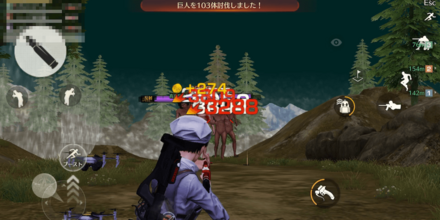 城壁防衛決戦:散弾銃がおすすめ!