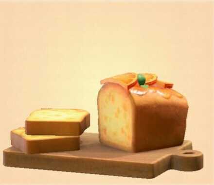 オレンジパウンドケーキ画像