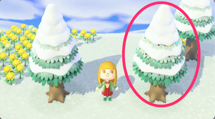 オーナメントの木