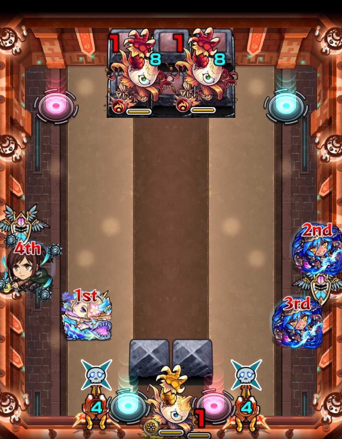 モンスト 栄冠の闘技場 えびす ステージ3