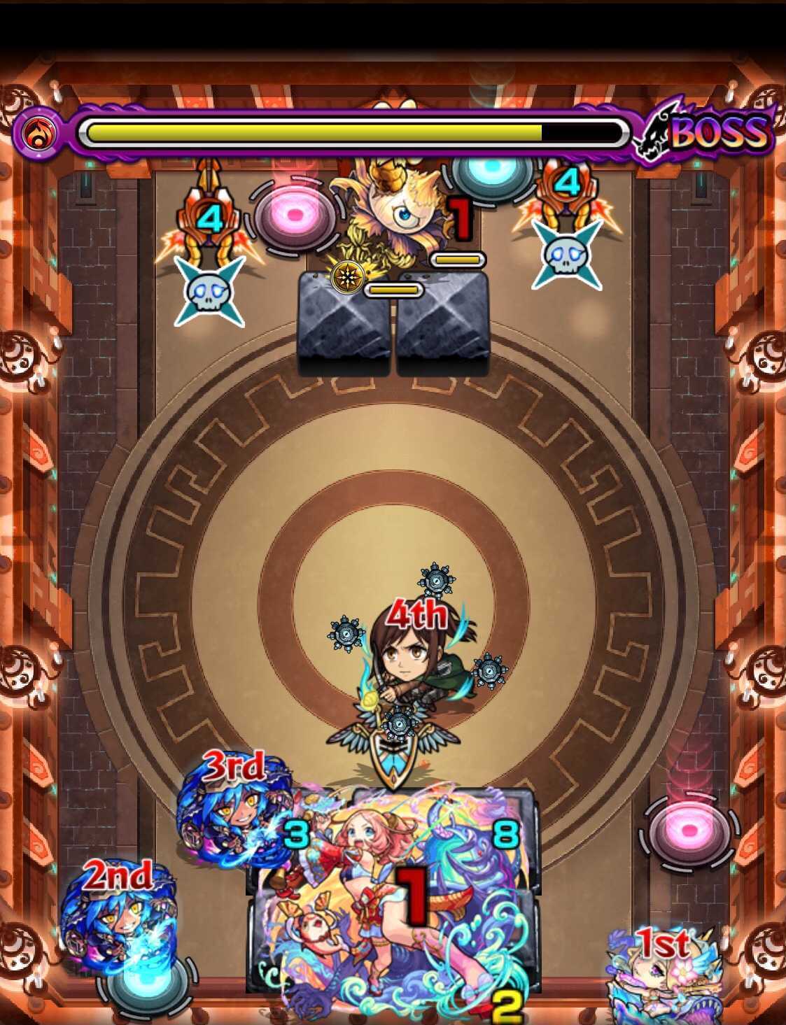 モンスト 栄冠の闘技場 えびす ボス3