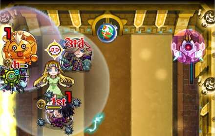 モンスト　栄冠の闘技場ゴーストステージ1