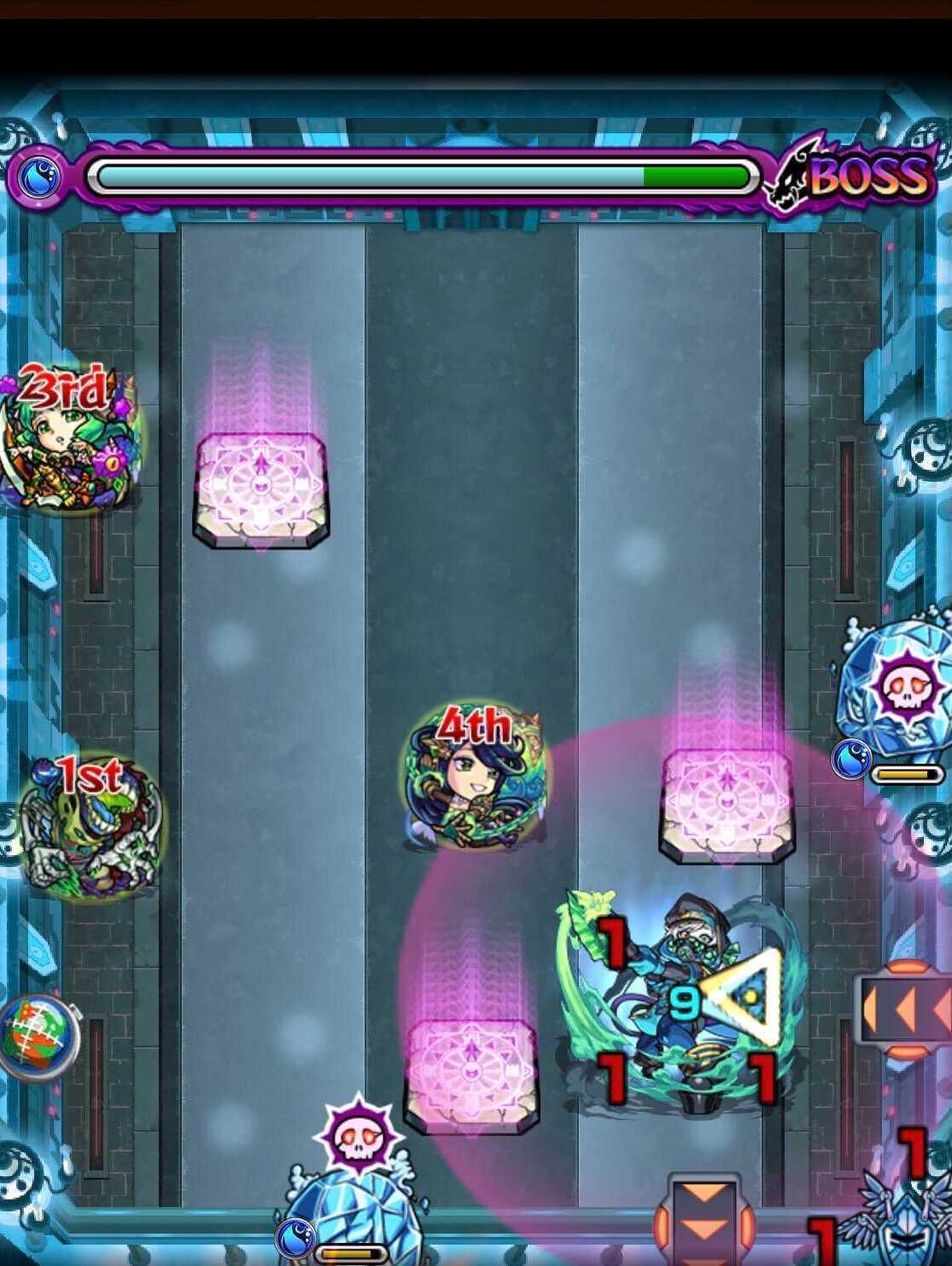 モンスト 栄冠の闘技場 ボス1