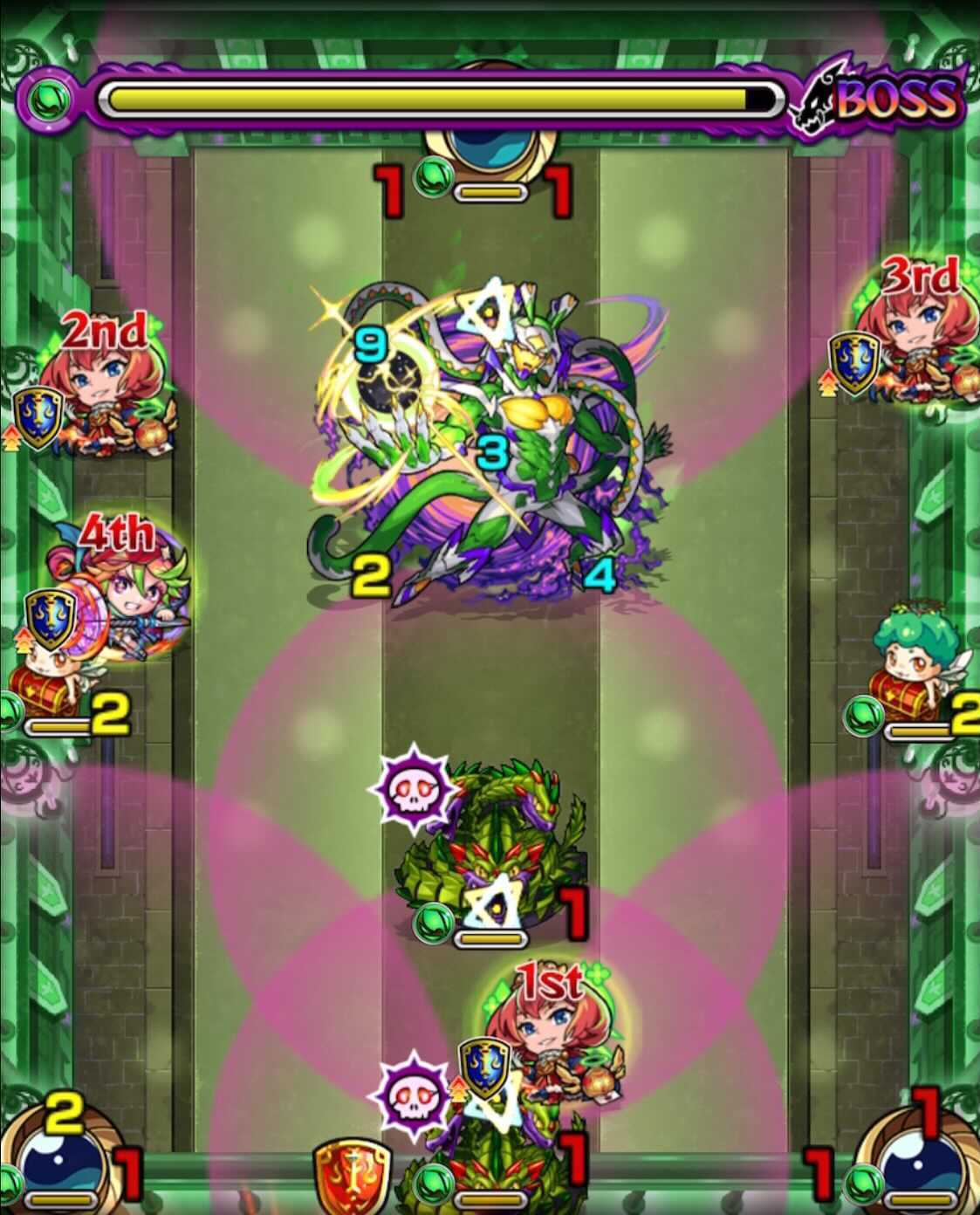 モンスト 栄冠の闘技場3-3 ボス3