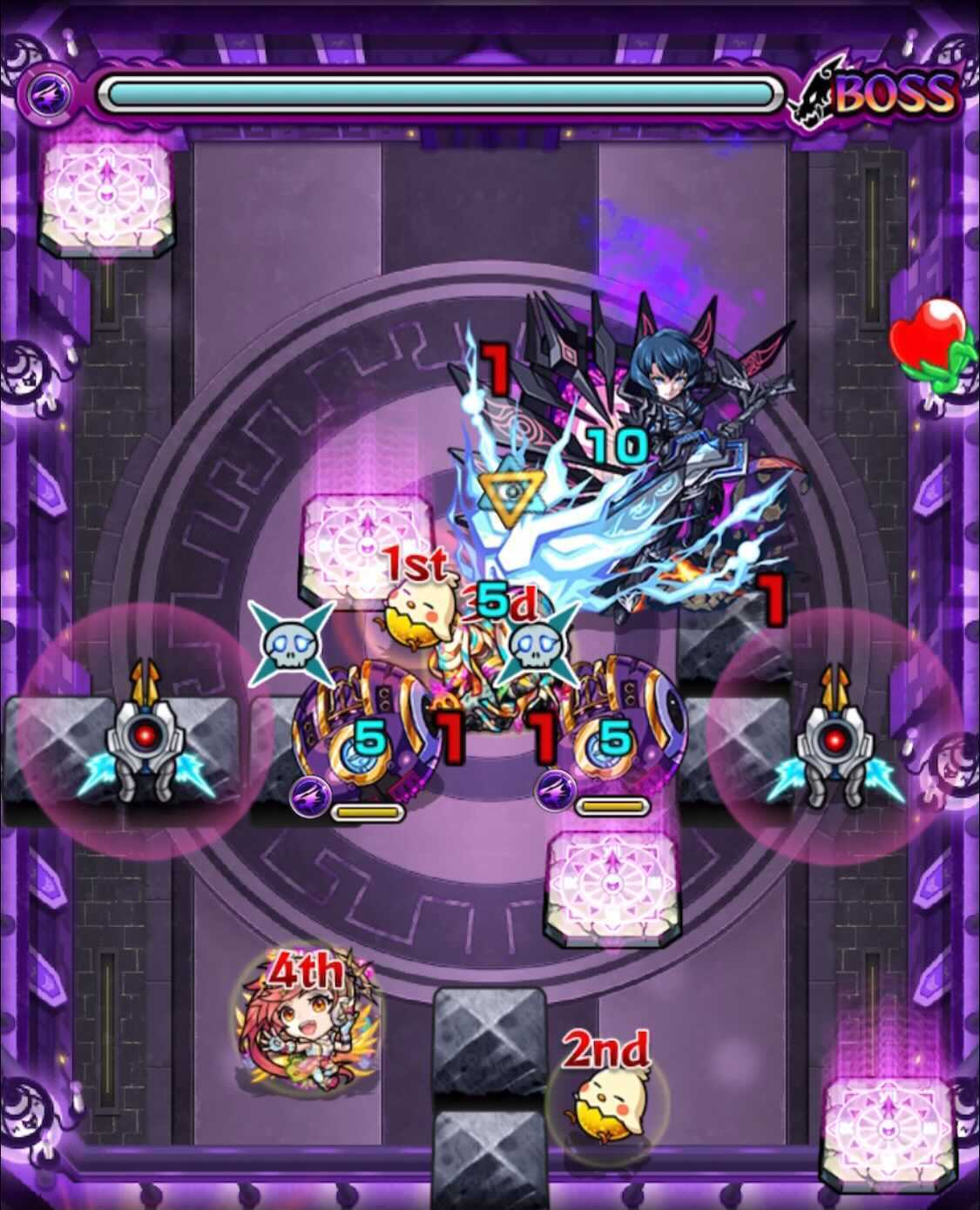 栄冠の闘技場 愛染明王 ボス1