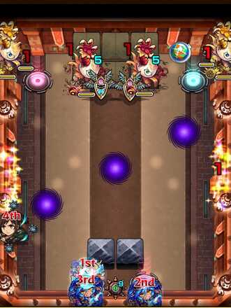 モンスト 栄冠の闘技場3-1 ステージ3クロスドクロ処理後