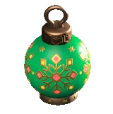 オーナメントのテーブルランプのグリーンの画像