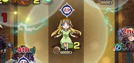 モンスト栄冠の闘技場 青ドクロ