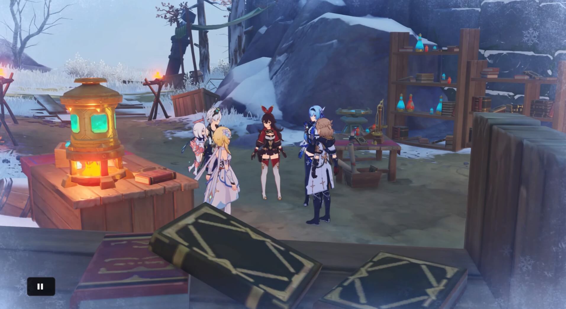 アルベドの拠点に戻る