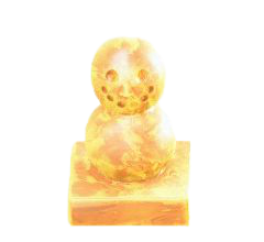 こおりのミニゆきだるまのアイスイエローの画像