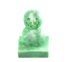 こおりのミニゆきだるまのアイスグリーンの画像