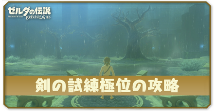 ブレスオブザワイルド剣の試練極位の攻略