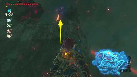 道なりに進みリーバルトルネードで崖を登る