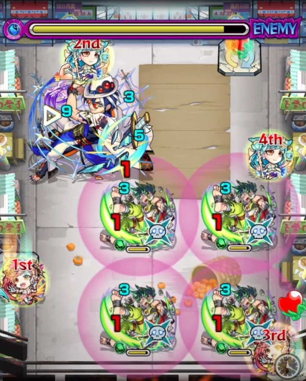 モンスト ストーム ステージ3