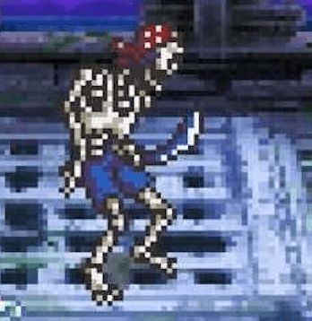 スケルトン画像