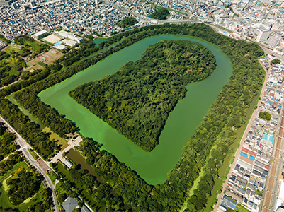 桃鉄の巨大な前方後円墳