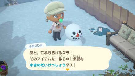 雪の大結晶の入手期間