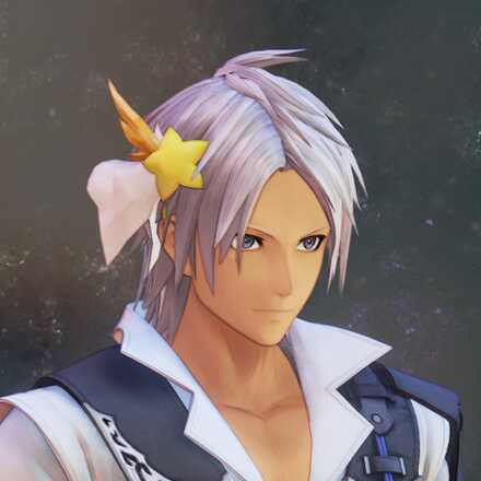 星の髪飾りの画像